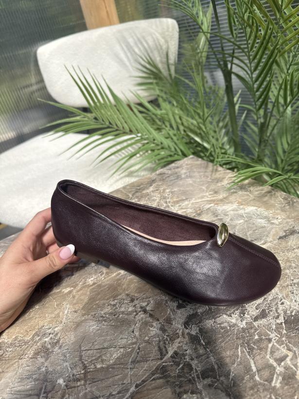 Balet 5 balerina wędzidło bez eko skóra Siwiecki JH608P winered