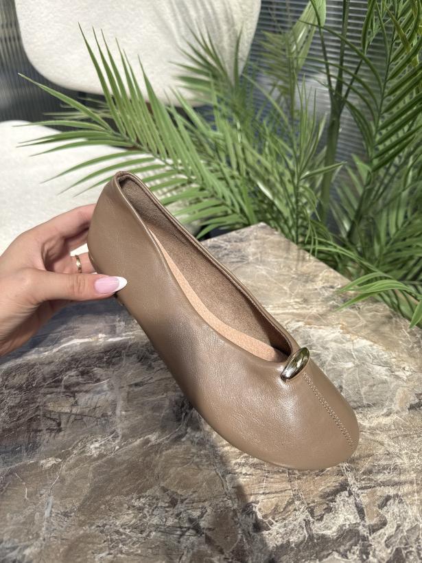 Balet 9  wędzidło eko skóra Siwiecki JH608P khaki 