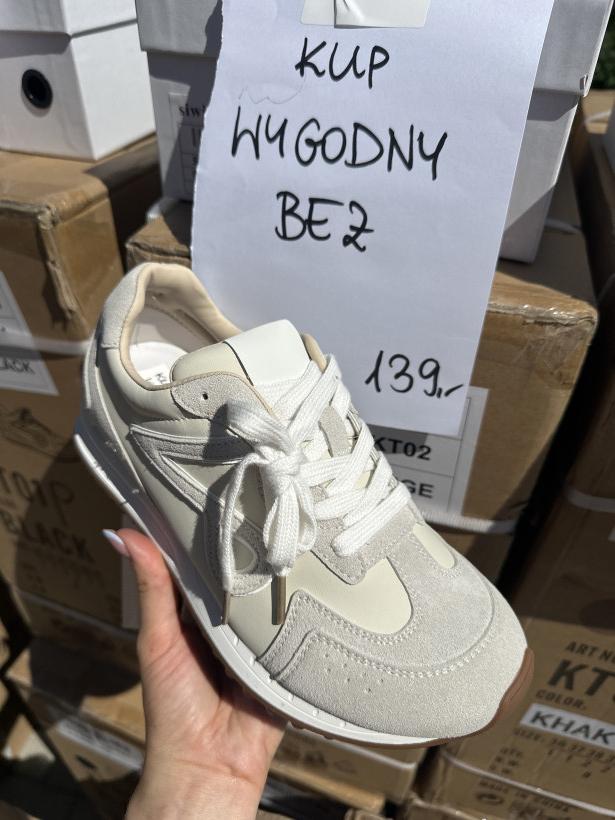 WYGODNY BEŻ adik siwiecki kt02p beige barefoot beżowy adidas szeroki
