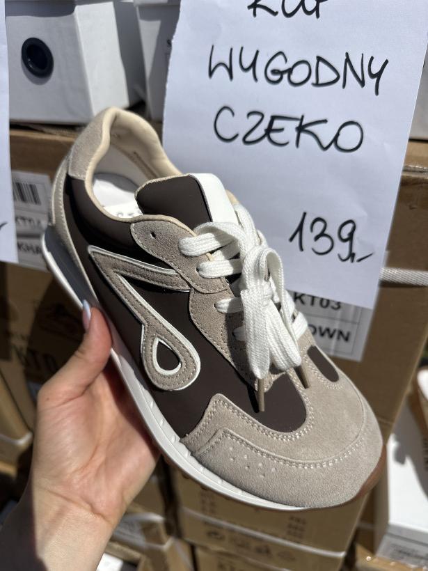 WYGODNY CZEKO adik siwiecki kt03p brown barefoot brązowy adidas szeroki