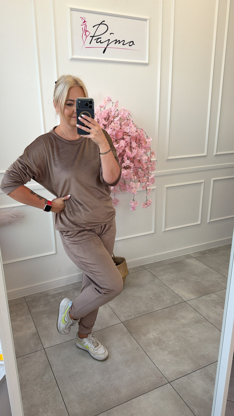 Komplet dres welur 15223