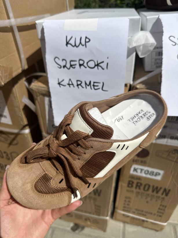 SZEROKI KARMEL adik siwiecki kt09 yellow karmelowy adik obniżowa pięta barefoot