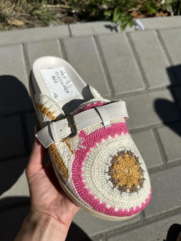 PLECIONKA RÓŻ laczek seastar jh380p white laczek pleciony różowy