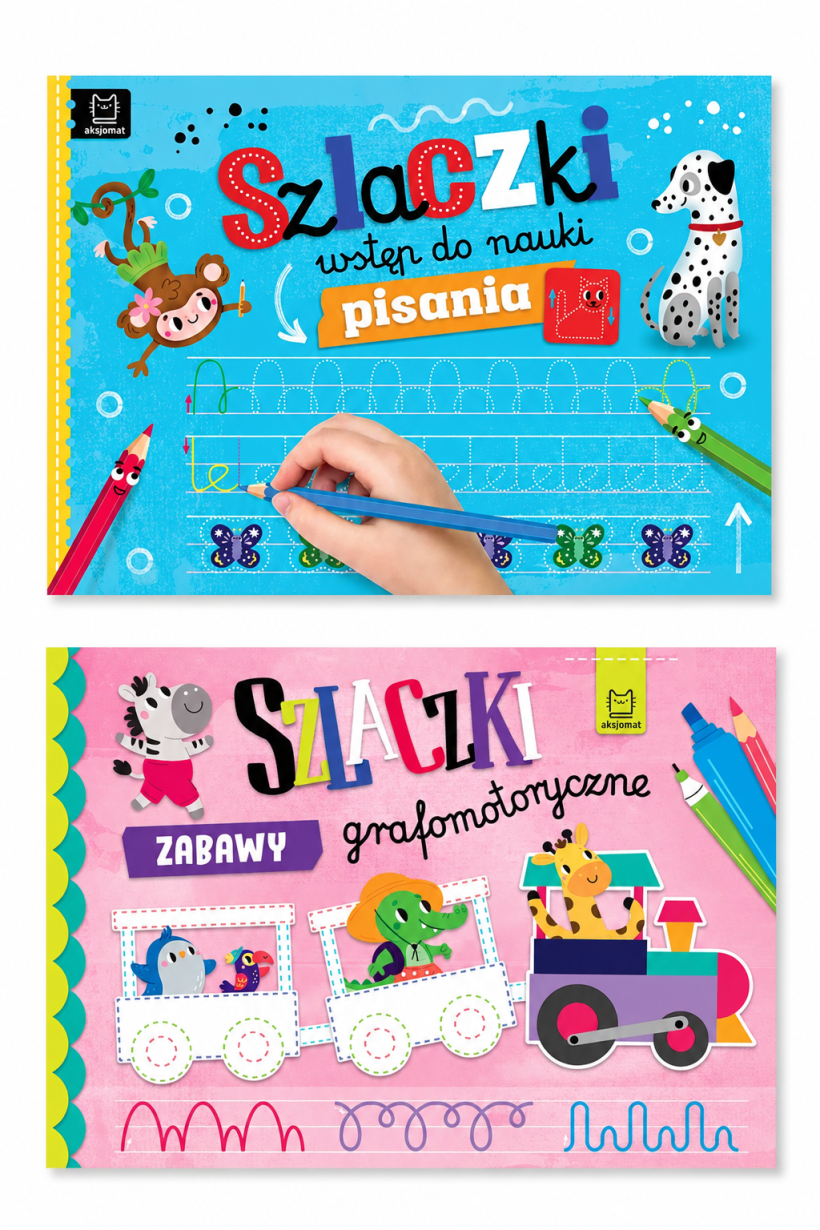 Zestaw 2 książeczek z szlaczkami aksjomat