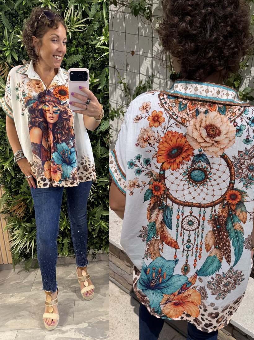 chemise imprimé 