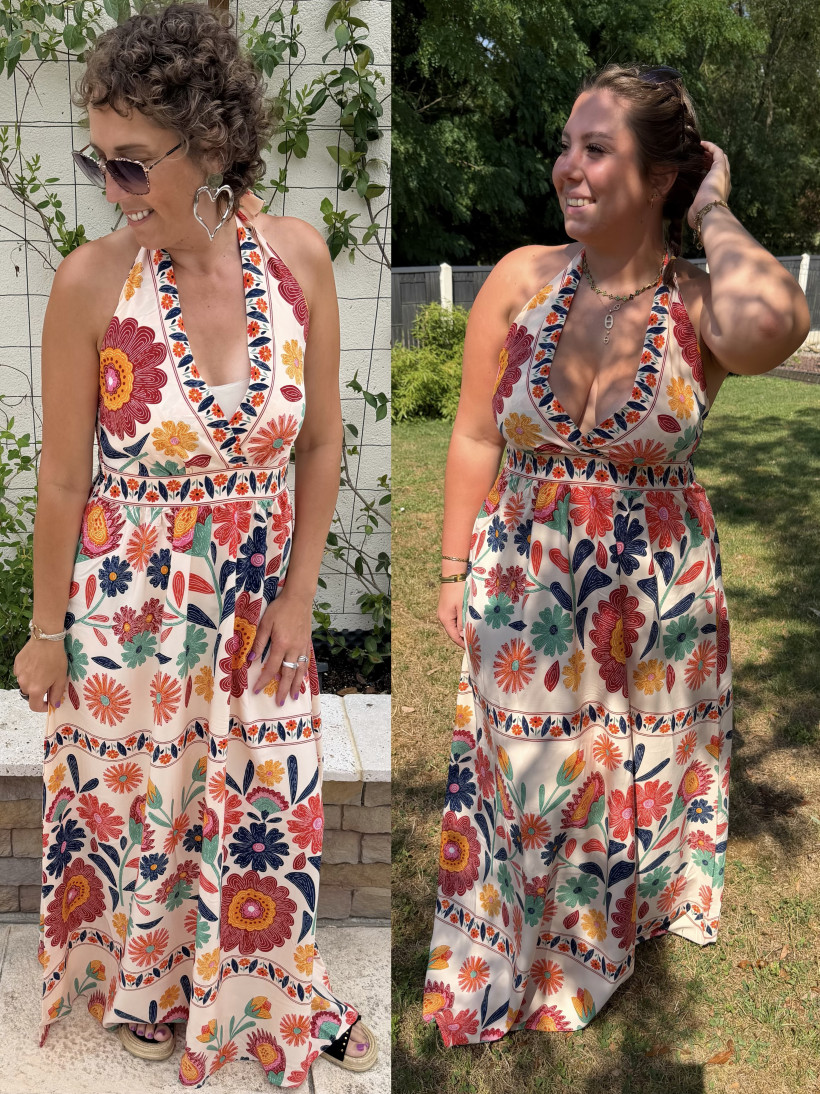 robe fleurs 