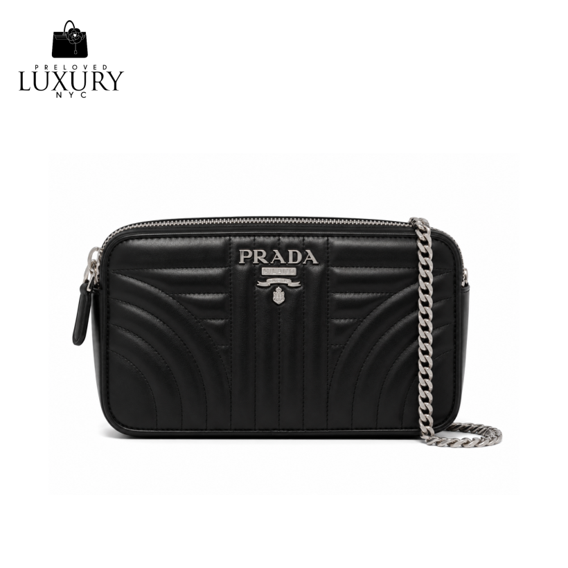 PRADA Diagramme Crossbody Bag