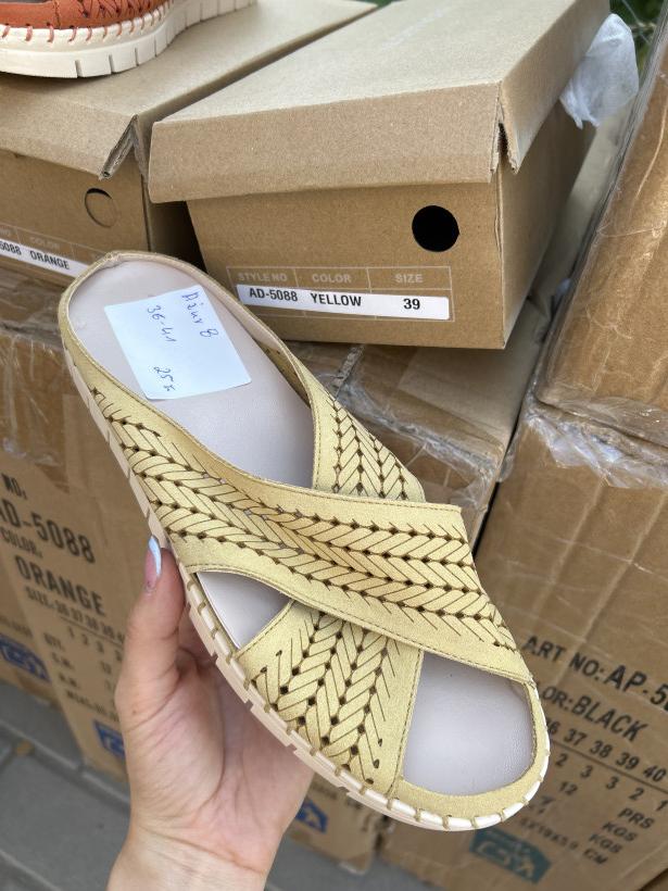 AZUR 8  - Hiszpania laczek ażurowy pomarańczowy AD-5088  YELLOW 