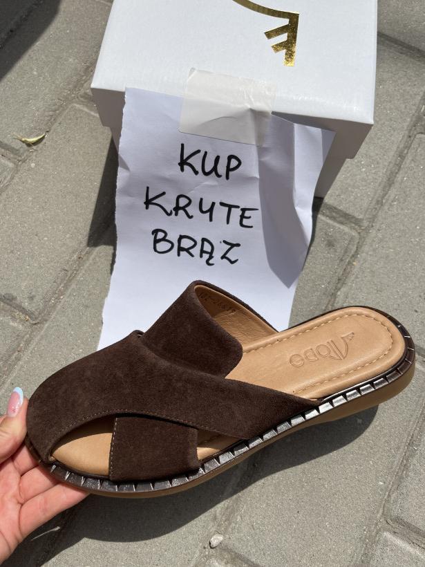 KRYTE BRĄZ modo klapek pełne przody