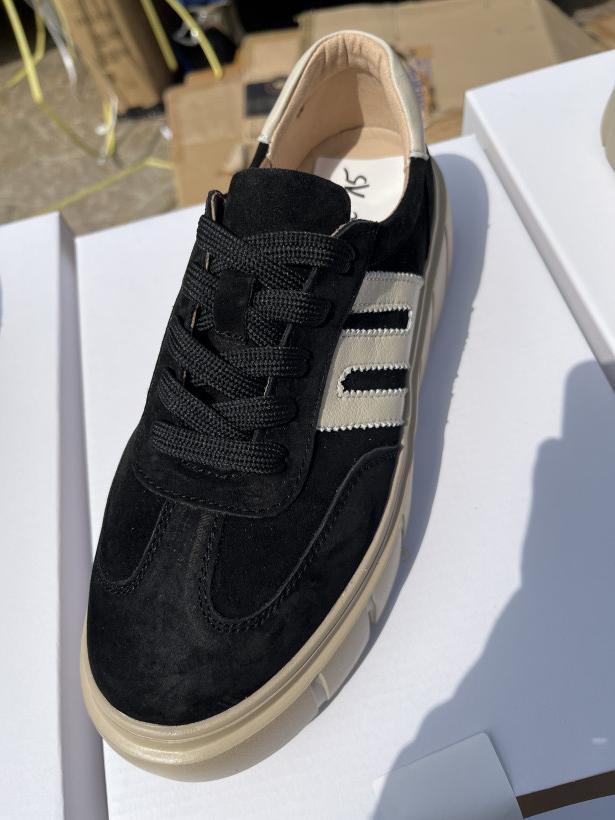 GEL 15 - czarny  adidas na grubszej podeszwie GETEL M-032 BLACK 