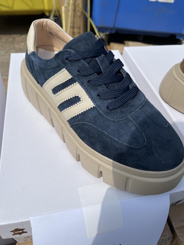 GEL 17 - granatowy adidas na grubszej podeszwie GETEL M-032 D.BLUE 