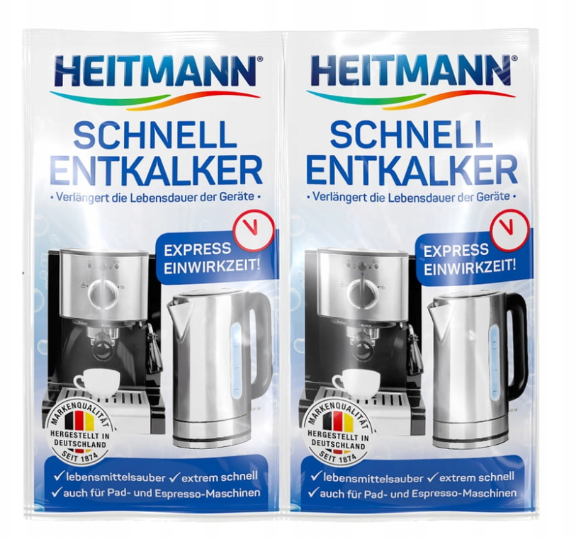 HEITMANN odkamieniacz w proszku AGD 2x15g