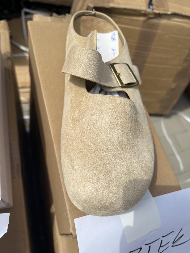 BARTEK 5 -beżowy zamszowy półbut Confly W2522 BEIGE