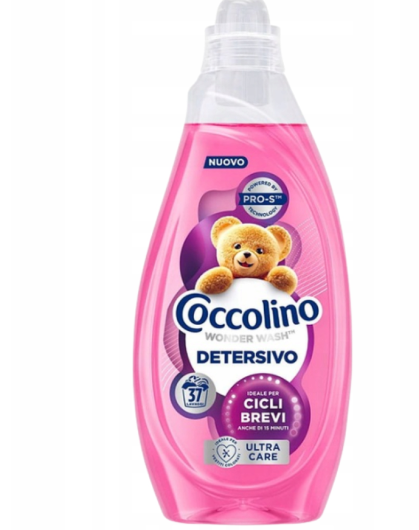 Coccolino Żel do Prania Kolorowych Tkanin Ultra Care 37 Prań 1.48l