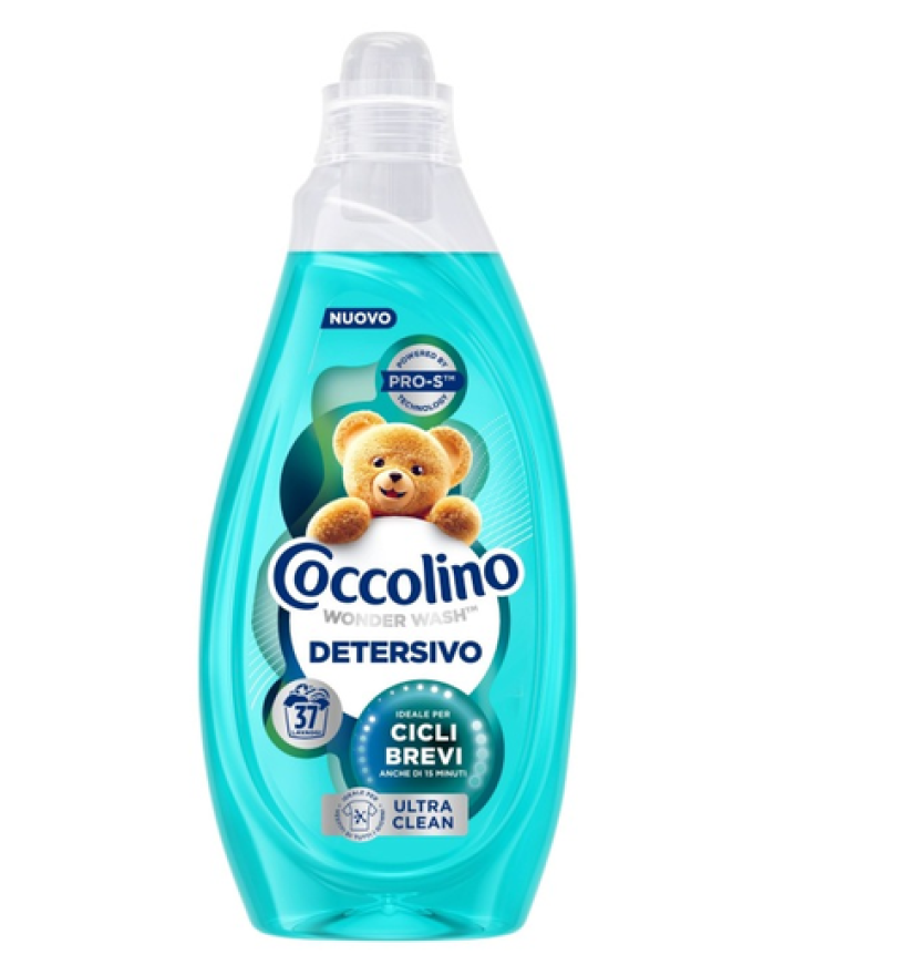 Coccolino Płyn do Prania 1,48 L – Ultraclean Krótkie Cykle (37 prań) Uniwersalny
