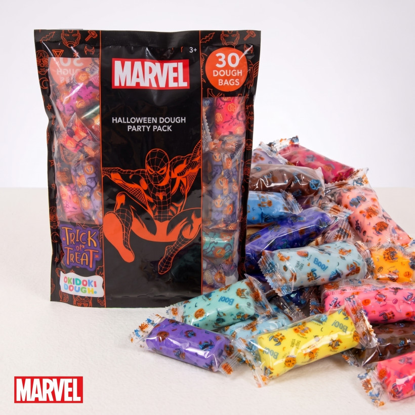 Masa plastyczna ciastolina 30 woreczków Spider Man