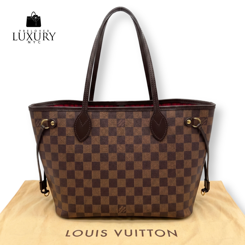 LOUIS VUITTON Neverfull PM Damier Tote Bag
