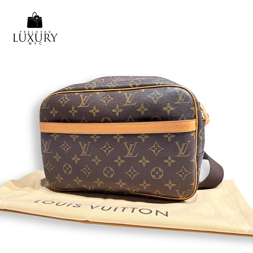LOUIS VUITTON Monogram Reporter PM