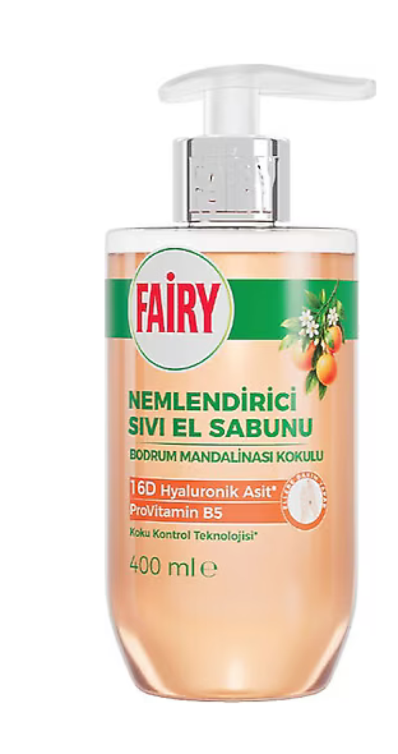 Fairy Nawilżające Mydło do Rąk – Mandarynka | 400 ml