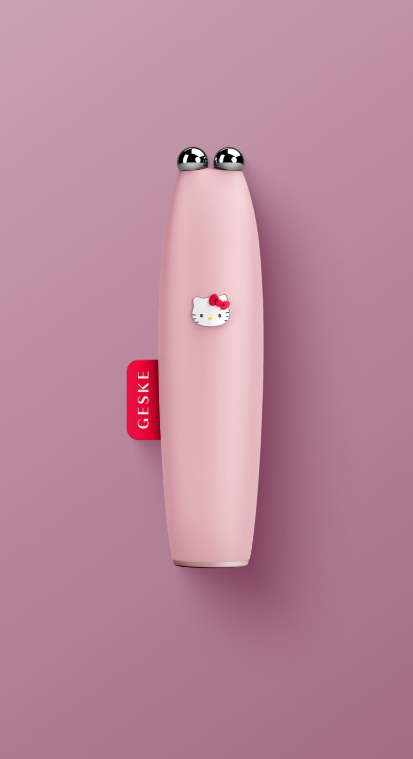 Hello Kitty mikroprądowe pióro do liftingu twarzy GESKE NOWE