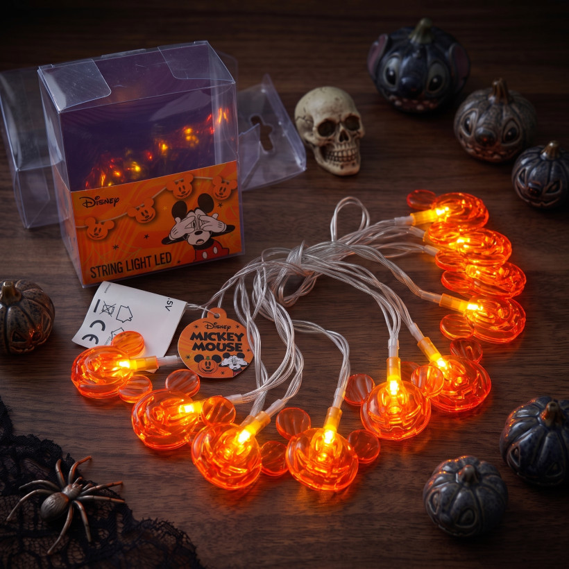 Lampki led z motywem Myszki Mickey na Halloween