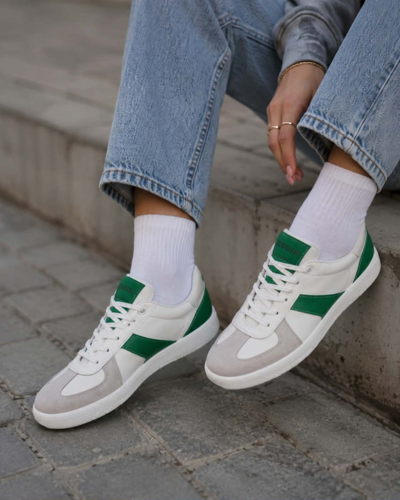 WYPRZEDAŻ Buty sportowe GOODIN GD-XF-148 biało- zielone 