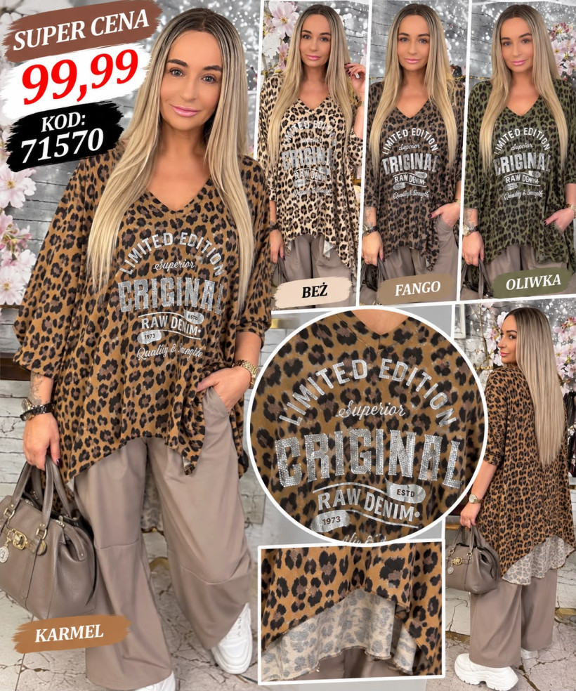 BLUZKA PANTERKA ORIGINAL 71570 RB33 %promocja dnia