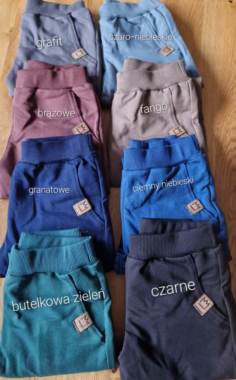 SPODNIE KRZYWA NÓŻKA GRAFIT MIMI