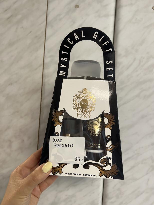 PREZENT zestaw perfum dubajskich w ozdobnym opakowaniu torebki męski