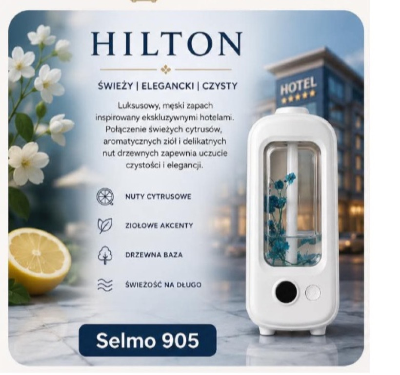  Automatyczny dyfuzor zapachowy USB Hilton