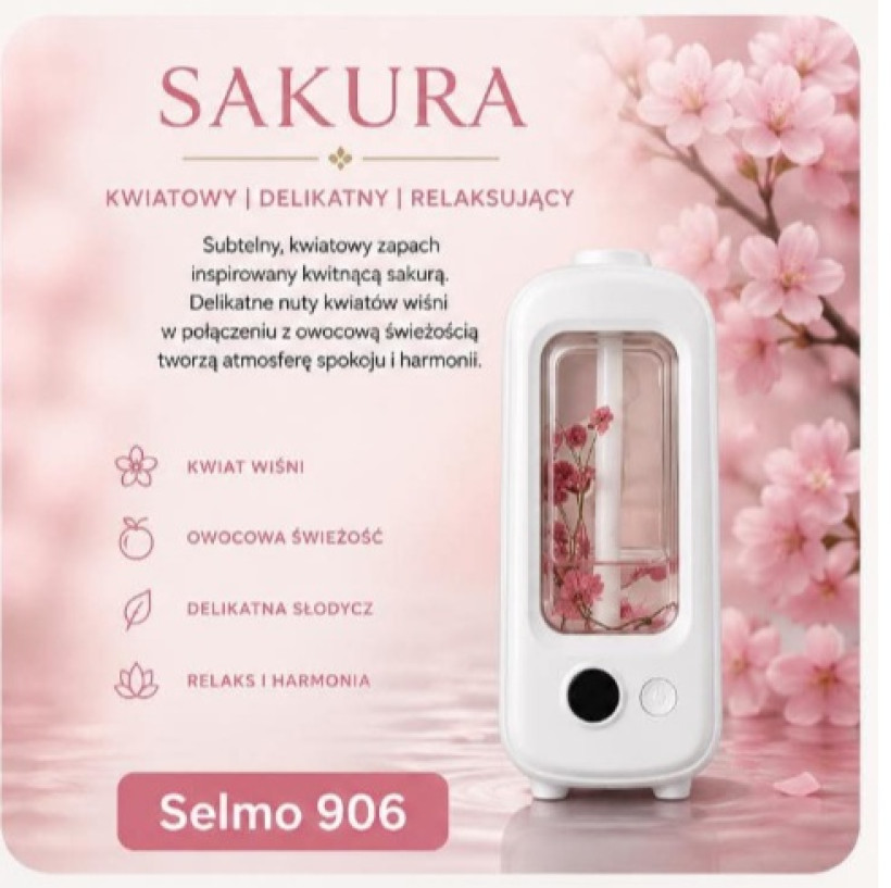  Automatyczny dyfuzor zapachowy USB Sakura