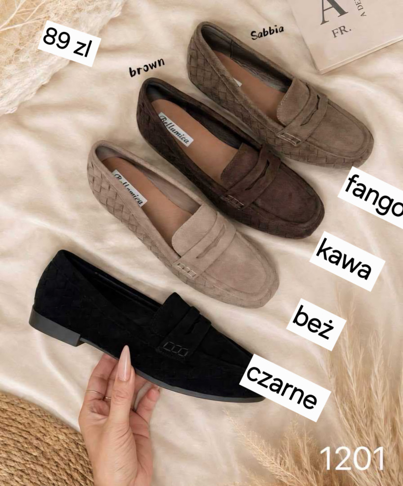 Mokasyny Eli ekoskora