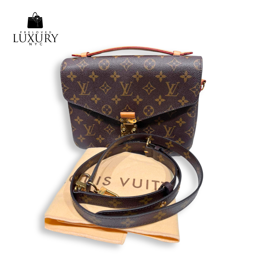 LOUIS VUITTON Monogram Pochette Métis MM 2-Way Handbag