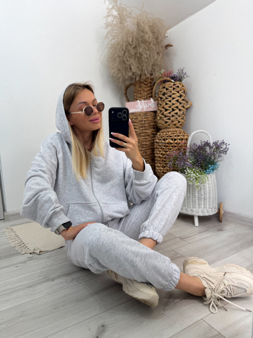Bluza MMC rozpinana kangurek 9860