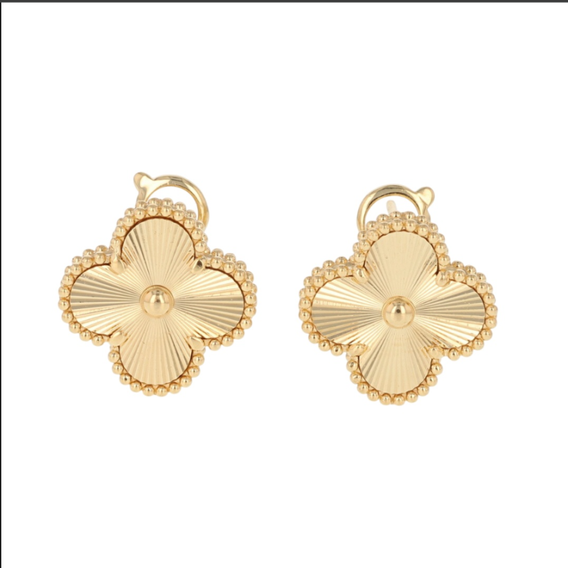 VINTAGE CLOVER-INSPIRED EARRINGS