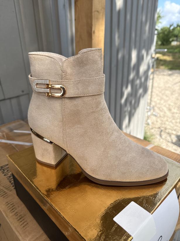 Jesień 11 botek beżowy CCC Tulipano AA9C-AX29557-19 beige 