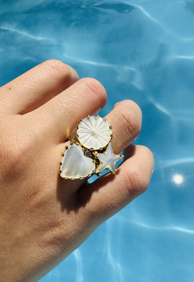 Bague nacre