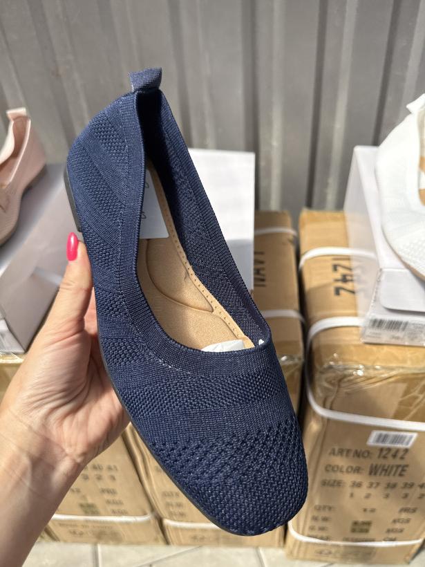 Letni 12 balerina granat 1242 navy 