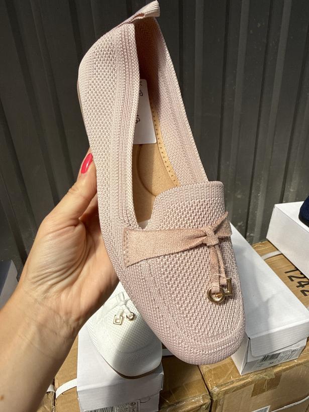 Letni 13 balerina pleciona ozdoba puder 1241 pink