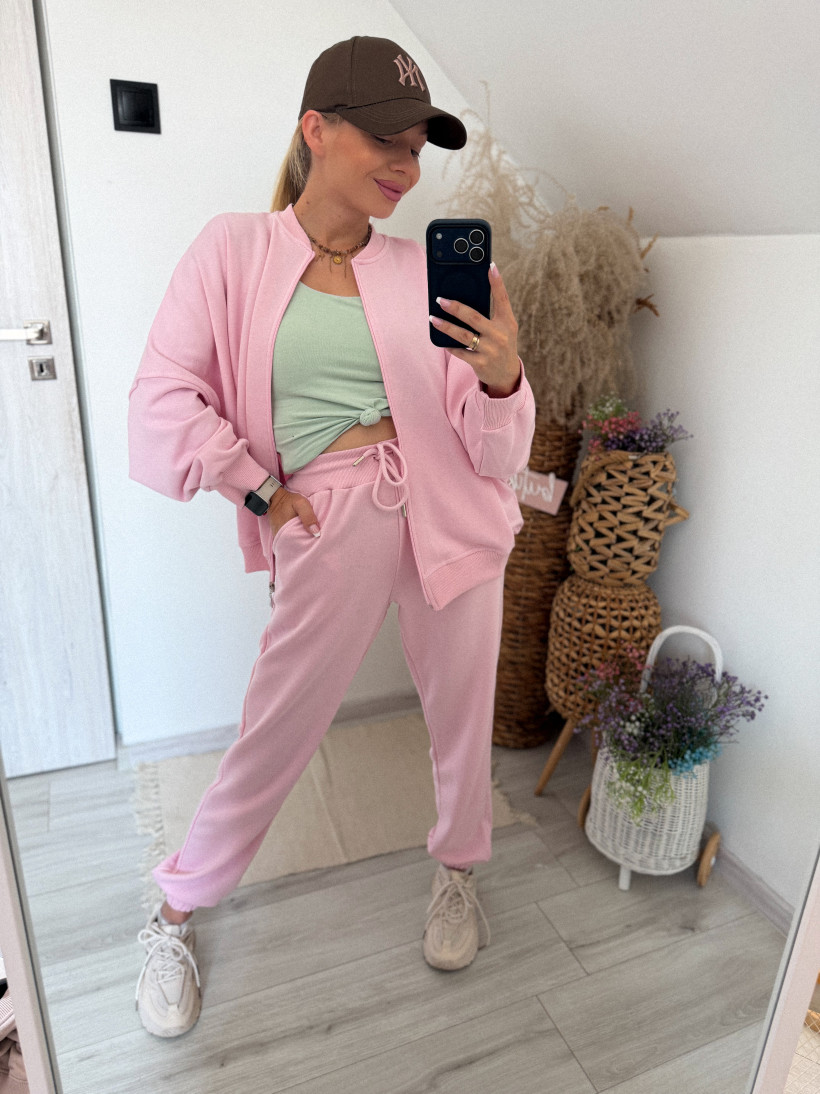 Spodnie dresowe MMC 9856 cukierek