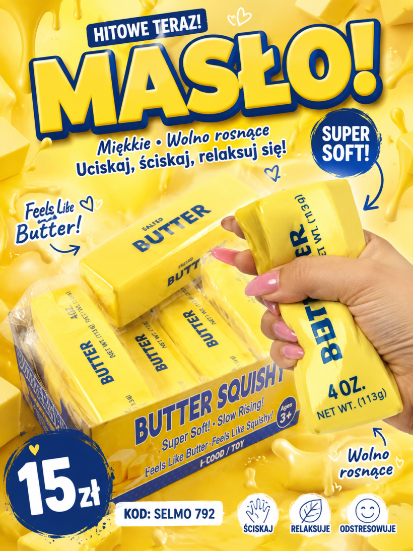 masło żółte