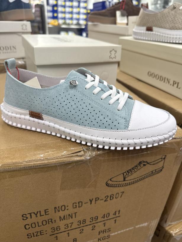 Ulubiony 25 Goodin trampki gumki miętowe GD-YP-2607 mint 
