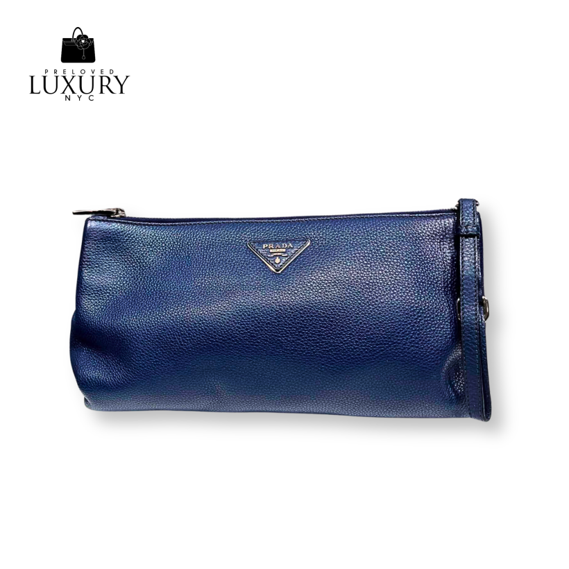 PRADA Saffiano Clutch Bag/Second Bag