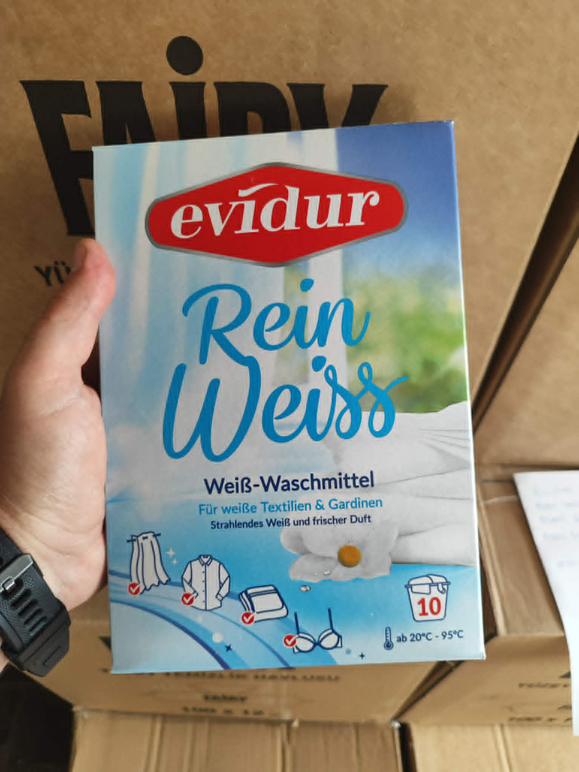 Proszek wybielający Evidur 600g