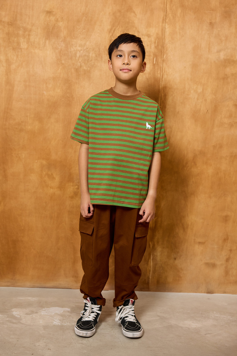 T-SHIRT PASKI TOFFI-ZIELONE MASH MNIE