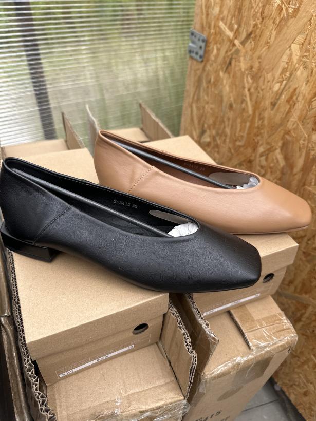 Hiszpan balerina płaska na niskim obcasie S-3415 Buonarotti 2 kolory 