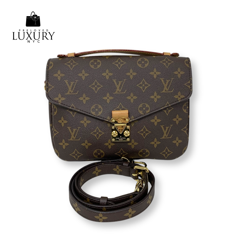 LOUIS VUITTON Monogram Pochette Métis 2-Way Bag (M44875, RFID)