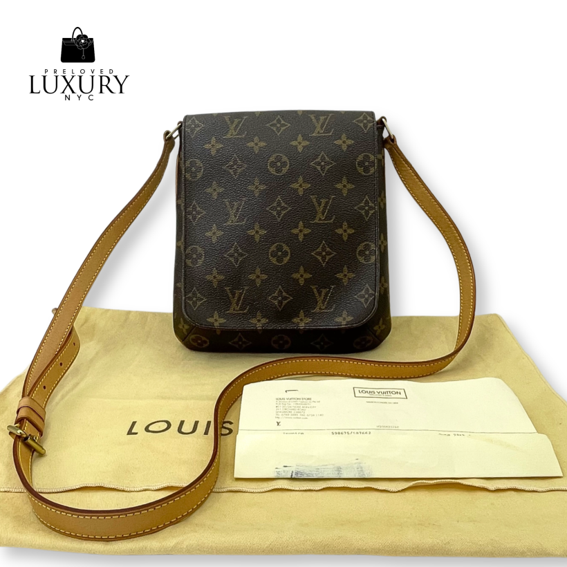 LOUIS VUITTON Monogram Musette Salsa Long Shoulder Bag (M51387)