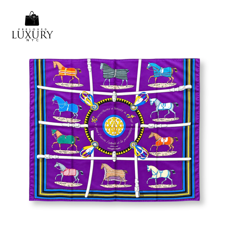 HERMES Carré 90 Silk Scarf