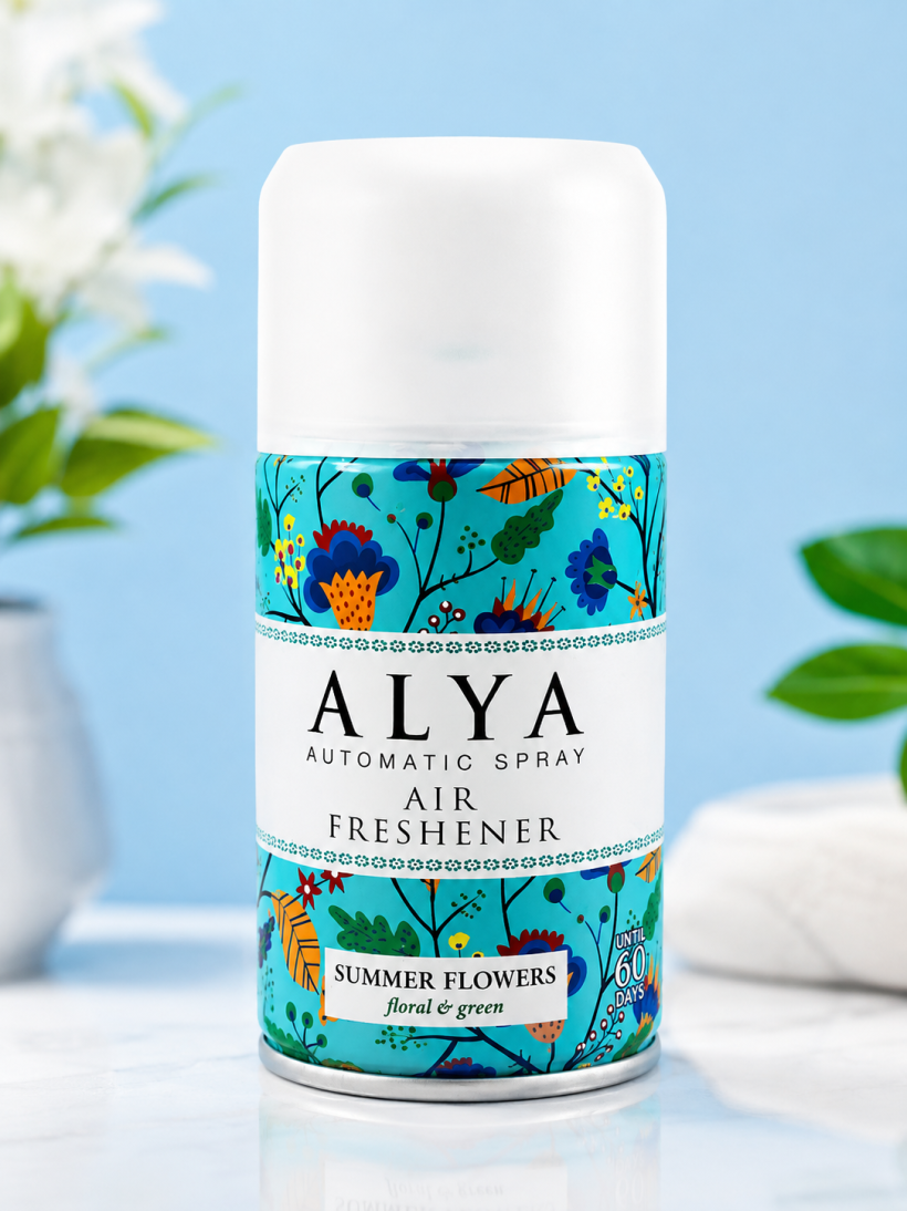 Alya Summer Flowers (Letnie Kwiaty) Floral & Green (Kwiatowe i Zielone Nuty) – odświeżacz powietrza